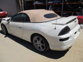 2003 MITSUBISHI ECLIPSE GS SPYDER WHITE 2.4L AT 163762